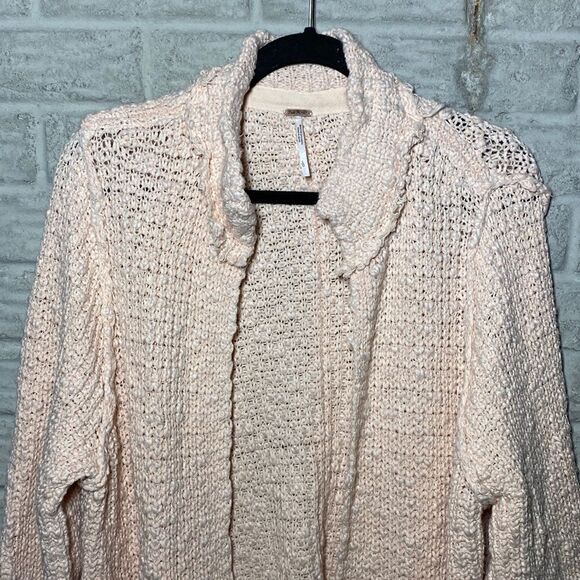 NWT MSRP $168 Free People Waterfront Cardigan Women's Size Large - Picture 5 of 8